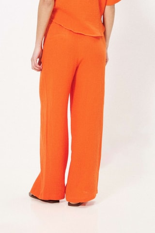 Pantalon droit  - Orange 