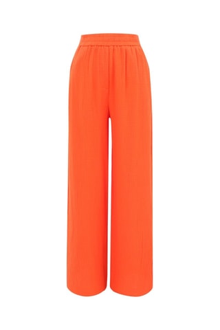 Pantalon droit  - Orange 