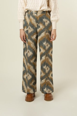Pantalon taille haute Mani - Marron