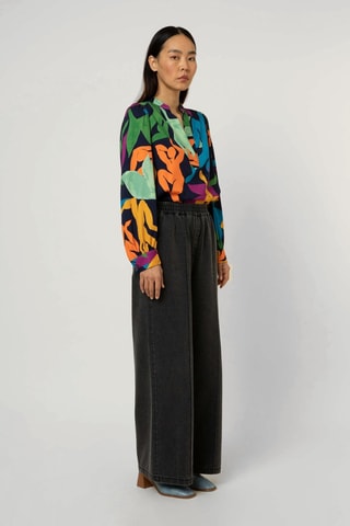 Jean taille haute Rani - Anthracite