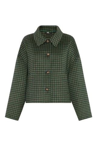 Veste en laine Eda - Vert foncé