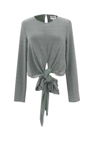 Crop top Abigail - Turquoise