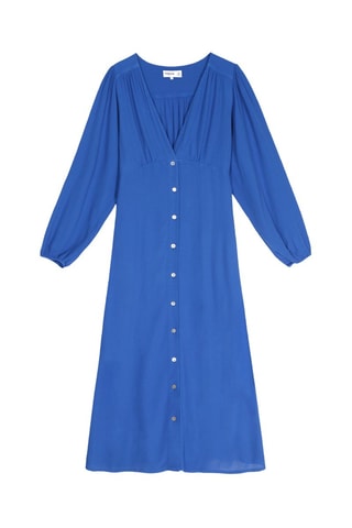 Robe chemise Holy - Bleu électrique