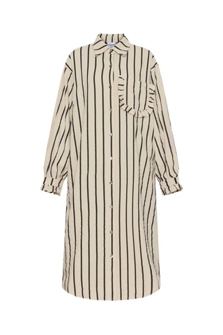 Robe chemise Callixte - Ecru