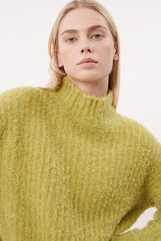 Robe pull Bess - Vert olive