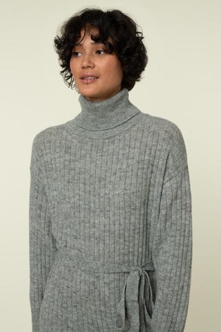 Robe pull Karell - Gris chiné
