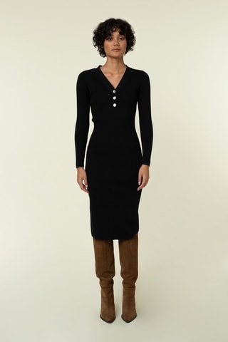 Robe fourreau Leanne - Noir