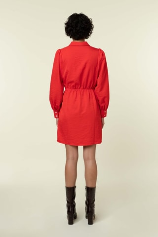 Robe chemise Odelie - Rouge