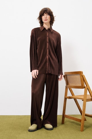 Chemisier Edmondine - Marron foncé