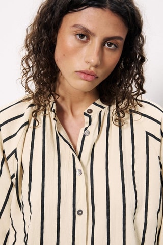 Chemise en ramie  - Crème 