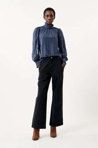 Blouse Lan - Indigo