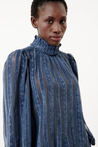 Blouse Lan - Indigo