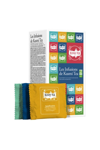Surtido de 24 bolsas Les Infusions de Kusmi Tea ecológico - 48 g