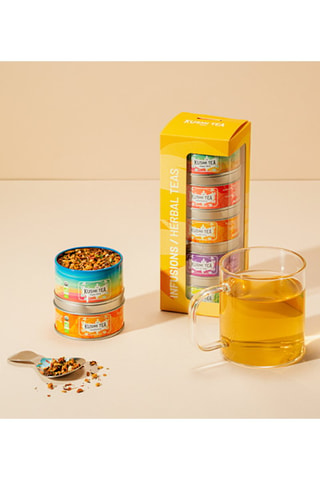 Surtido Les Infusions ecológico - 5 latas de metal - 105 g