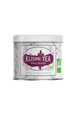 Té White Berries ecológico - Frutos rojos - Lata de metal - 90 g