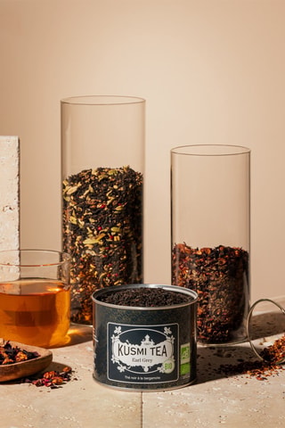 Té Earl Grey ecológico de bergamota - Lata de metal - 100 g