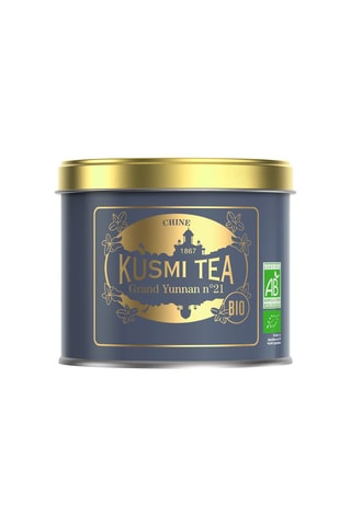 Té Grand Yunnan N.º 21 ecológico originario de China - Lata a granel - 100 g