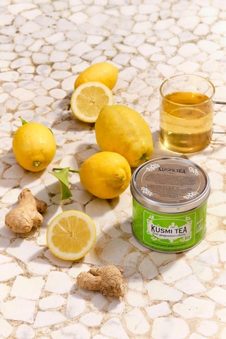 Té verde ecológico - Jengibre y limón - Lata ­- 100 g