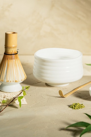 Estuche de porcelana especial matcha