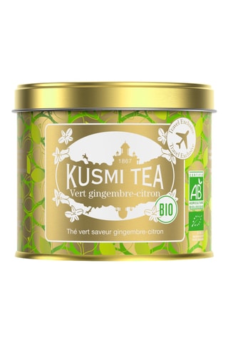 Té verde jengibre-limón ecológico - 100 g