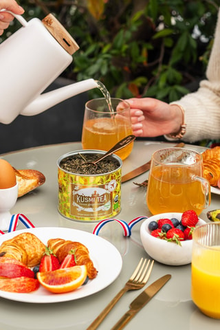 Té verde jengibre-limón ecológico - 100 g