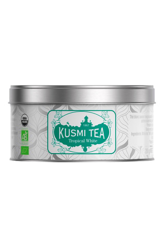 2 x Té blanco Tropical White ecológico - Mango y fruta de la pasión - 20 g