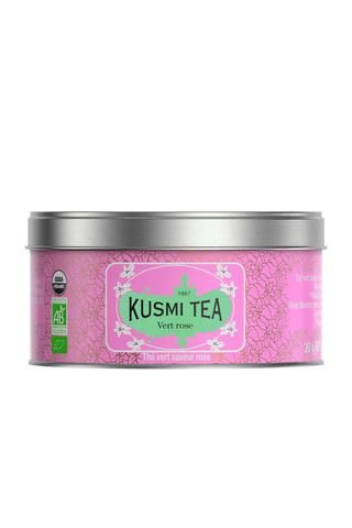 2 x Tés verdes rosa ecológicos en lata - 20 g