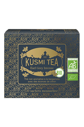 2 x Té negro Earl Grey Intense ecológico - 20 bolsitas de muselina - 40 g
