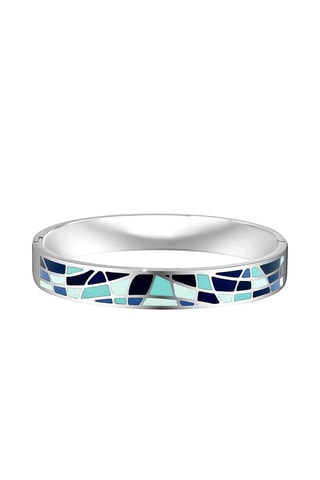 Bracelet - Argenté et bleu