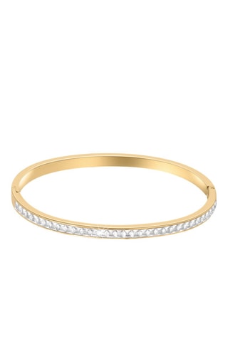 3 bracelets dorés à l'or fin jaune et rose