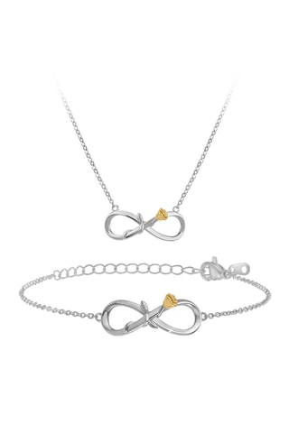Parure Infini - Argenté