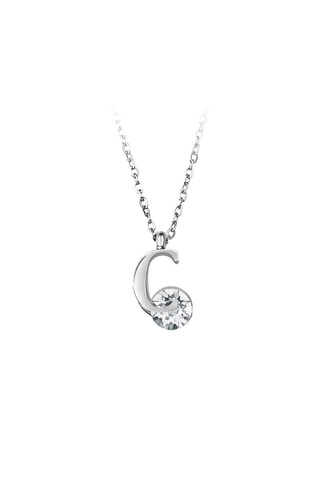 Collier Alphabet - Cristaux de Bohème - Modèle au choix