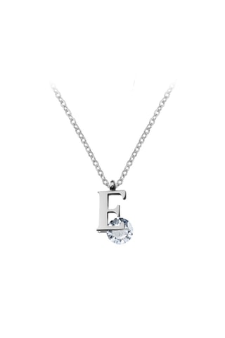 Collier Alphabet - Cristaux de Bohème - Modèle au choix