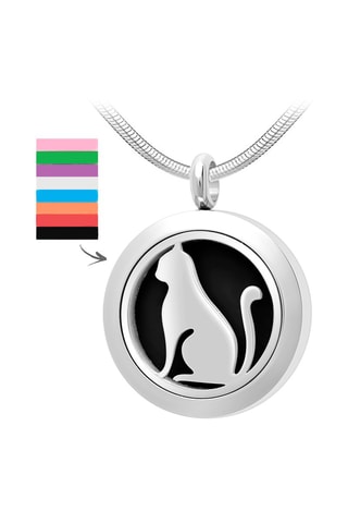 Collier diffuseur de parfum - Argenté
