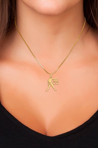 Collier 
Doré à l'or fin jaune - Pendentif au choix