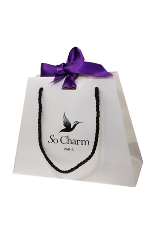 Sac cadeau - Blanc