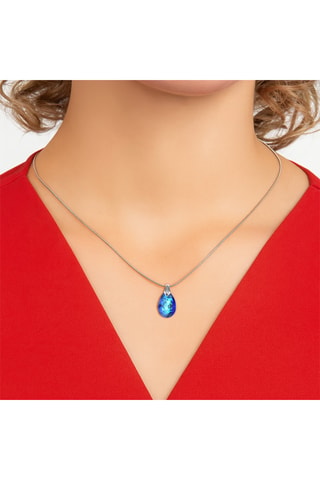 Parure - Bleu et argenté