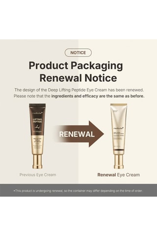 Oogcrème peptiden deep lifting - 30 ml