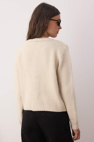 Gilet - Noir et beige