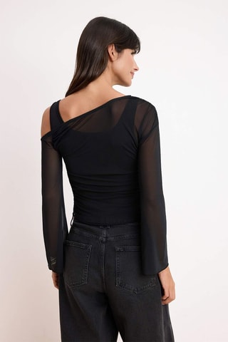 Crop top - Nero - Nero