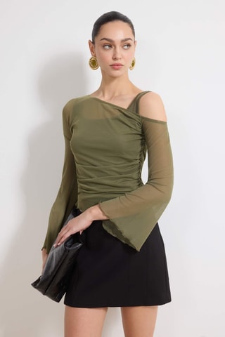 Crop top - Caqui