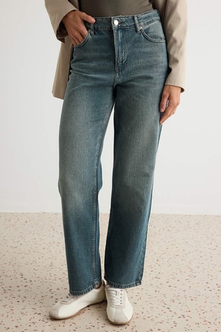 Jeans straight - Blu