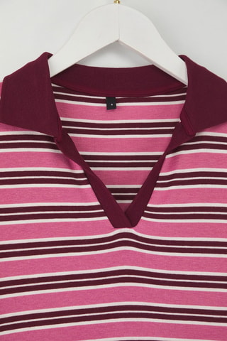T-shirt - Rosa - Bianco, rosso e rosa