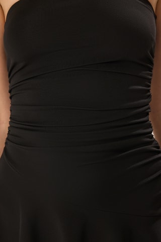 Abito bustier senza maniche - Nero