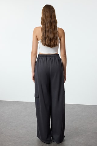 Pantaloni cargo - Grigio scuro