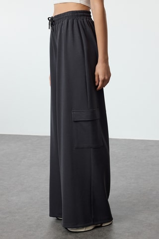 Pantaloni cargo - Grigio scuro