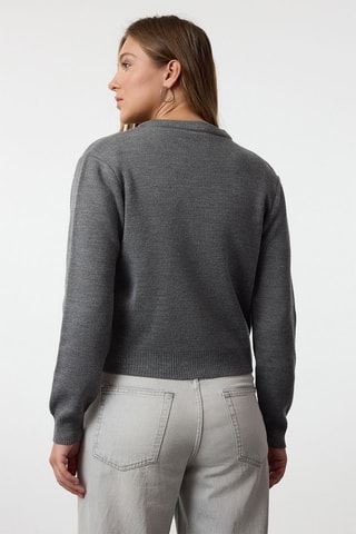 Gilet et top - Gris