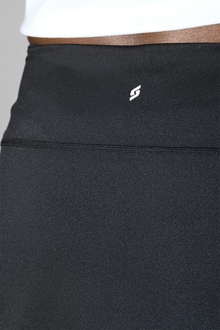 Jupe droite taille haute - Noir