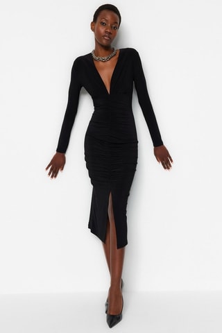 Vestido de tubo - Negro