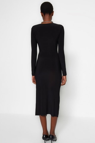 Vestido de tubo - Negro
